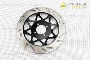 Kinlon JL150-70C Диск гальмівний, тип 1. Китай (Запчастини на мотоцикл Loncin / UM5071-V33)