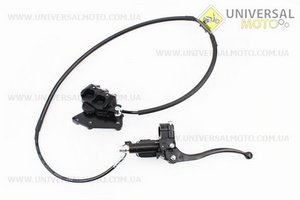 Loncin- LX250GY-3 Гальмівна система передня в зборі. Китай (Запчастини на мотоцикл Loncin / UM5071-V57)