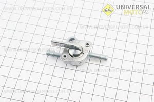 Loncin- LX250GY-3 Кран паливний на два штуцери підвісний. Китай (Запчастини на мотоцикл Loncin / UM5071-V63)