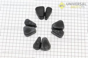 Loncin- JL200GY-2С Демпферная гумка заднього колеса (комплект 4шт). Китай (Запчастини на мотоцикл Loncin / UM5071-V84)