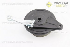 Loncin- LX200GY-3 Панель гальмівна задня з колодками, ЧОРНИЙ. Китай (Запчастини на мотоцикл Loncin / UM5072-V00)