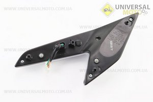 Loncin- LX250GS-2A пластик - поворот передній лівий. Китай (Запчастини на мотоцикл Loncin / UM5072-V49)