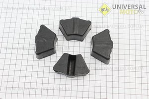 Loncin- LX300-6 Демпферная гумка заднього литого колеса (комплект 4шт). Китай (Запчастини на мотоцикл Loncin / UM5072-V67)