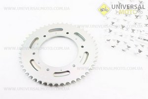 Зірка задня 520-48T - d = 125; 6отв. * 153мм Loncin- LX300GS / LX300GY-A. VOGE (Запчастини на мотоцикл Loncin / UM5072-V70)