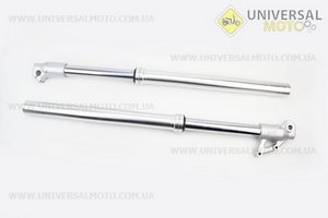 Loncin- LX250GY-3 Амортизатор передній лев, правий комплект (діск.гальм). Китай (Запчастини на мотоцикл Loncin / UM5072-V86)