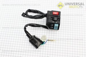 Loncin- JL200GY-2С Блок кнопок на кермі правий. Китай (Запчастини на мотоцикл Loncin / UM5072-V92)