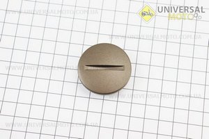 Loncin- LX300-6H 300AC Кришка (кругла) лівої кришки двигуна. Китай (Запчастини на мотоцикл Loncin / UM5073-V35)