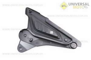 Loncin- LX300-6H 300AC пластик - бічний середній правий, ЧОРНИЙ матовий. Китай (Запчастини на мотоцикл Loncin / UM5073-V41)
