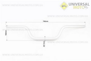 Loncin- LX300-6H 300AC Руль. Китай (Запчастини на мотоцикл Loncin / UM5073-V54)