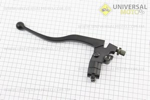 Loncin- LX300-6 Важіль керма лівий з кріпленням під дзеркало (М10). Китай (Запчастини на мотоцикл Loncin / UM5073-V79)