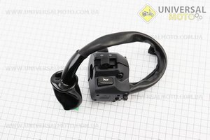 Loncin- LX300-6 Блок кнопок на кермі лівий. Китай (Запчастини на мотоцикл Loncin / UM5073-V84)