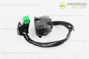 Loncin- LX300-6 Блок кнопок на кермі лівий. Китай (Запчастини на мотоцикл Loncin / UM5073-V84)