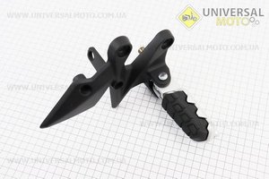 Loncin- LX300-6 Підніжка передня права. Китай (Запчастини на мотоцикл Loncin / UM5073-V88)