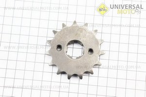 Зірка передня CG / CB-428H-15T, з бортиком Kinlon JL150-70C. Китай (Запчастини на мотоцикл Viper 125-150J / UM5073-V91)