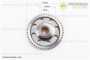 Kinlon JL150-70C Шестерня ГРМ (велика). Loncin (Запчастини на мотоцикл з двигуном CG / UM5073-V96)