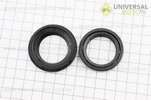 Loncin- LX250GY-3 Сальник передніх амортизаторів 31 * 43 * 10,3 + сальник-пильовик 31 * 43,3 * 5,6, комплект. Китай (Запчастини на мотоцикл Loncin / UM5074-V10)