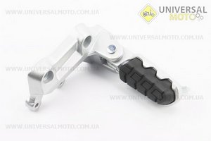 Loncin- LX500 500R 500-С Підніжка передня права. Китай (Запчастини на мотоцикл Loncin / UM5074-V37)