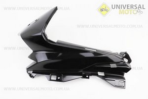 Уцінка Loncin-LX300GS пластик - обтічник фари ліва частина, ЧОРНИЙ (див. фото). Китай (Запчастини на мотоцикл Loncin / UM5074-V47)
