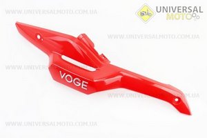 Loncin- LX300GY-A пластик - бака паливного верхній лівий, ЧЕРВОНИЙ. Китай (Запчастини на мотоцикл Loncin / UM5075-V17)