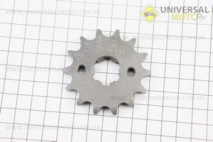 Зірка передня CG/CB-428H-14T (під шліц 5мм) Loncin-JL200-68A/LIFAN. Китай (Запчастини на мотоцикл Viper 125-150J / UM5075-V40)