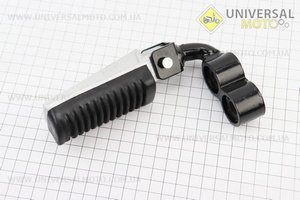 Kinlon JL150-70C Підніжка передня ліва, тип 2. Китай (Запчастини на мотоцикл Loncin / UM5075-V41)