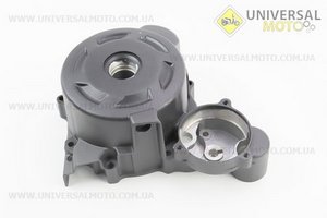 Кришка двигуну ліва, ЧОРНИЙ, тип 2. Китай (Viper-Запчастини на мотоцикл Viper V150A / UM5082-V40)