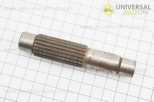 Вал ведучий. Китай (Запчастини на мотоблок з двигуном 168F / UM6011-V28)