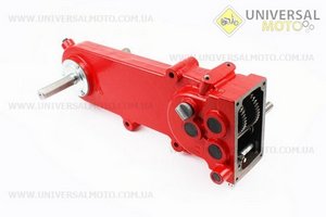 Редуктор в зборі. Китай (Запчастини на мотоблок з двигуном 168F / UM6014-V72)