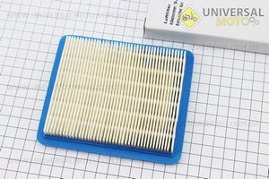 Фільтр повітряний - елемент (паперовий 130x114x21мм) для двигунів Honda GC160/GCV160/GCV135, BRIGGS&STRATTON, Quantum. TRESZER (Запчастини на мотоблок з двигуном 168F / UM6014-V91)