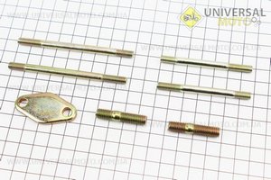 Шпилька головки циліндру комплект 6шт 178F. Китай (Запчастини на мотоблок з двигуном 178 и 186F / UM6020-V12)