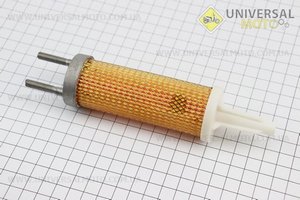 Фільтр паливний - елемент 11см 186F (можливий незначний наліт іржі, див. фото). Китай (Запчастини на мотоблок з двигуном 178 и 186F / UM6020-V26)