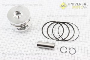 Поршень, кільця, палець комплект 178F 78мм +0,25 (форкамера в формі "Конуса"). Китай (Запчастини на мотоблок з двигуном 178 и 186F / UM6020-V49)