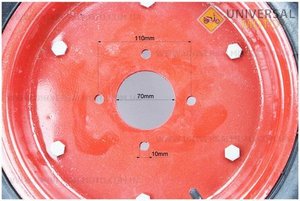 Колесо в сборе 5,00-12