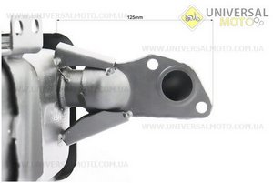 Глушник 178F. Китай (Запчастини на мотоблок з двигуном 178 и 186F / UM6021-V98)