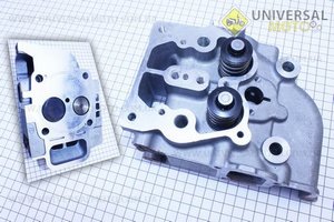 Головка + клапана в сборе 186F (после разборки нового двигателя)