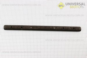 Вал піввісь вторинний (шестигранний) L = 54см. Китай (Запчастини на мотоблок з двигуном 178 и 186F / UM6023-V23)