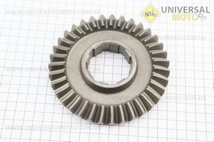 Шестерня піввісь вторинного валу Z = 35 Тип №1. Китай (Запчастини на мотоблок з двигуном 178 и 186F / UM6023-V57)