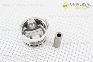 Поршень, кільця, палець комплект 178F 78мм +0,25 (форкамера в формі "Конуса"). TATA (Запчастини на мотоблок з двигуном 178 и 186F / UM6025-V37)