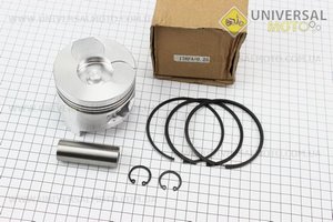 Поршень, кільця, палець комплект 178F 78мм +0,25 (форкамера в формі "усіченого конуса"). Viper (Запчастини на мотоблок з двигуном 178 и 186F / UM6025-V51)