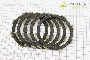 Диск зчеплення комплект 5шт. TATA (Запчастини на мотоблок з двигуном 178 и 186F / UM6026-V73)