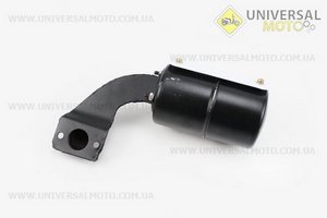 Глушник R180NM (з коліном 2 отвори). Viper (Запчастини на мотоблок з двигуном 175 та180N / UM6030-V02)