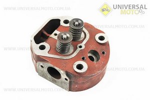 Головка циліндра R180NM у зборі, з форкамерою. Китай (Запчастини на мотоблок з двигуном 175 та180N / UM6030-V11)