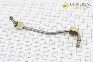 Трубка паливна метал Тип №1. Китай (Запчастини на мотоблок з двигуном 175 та180N / UM6030-V32)