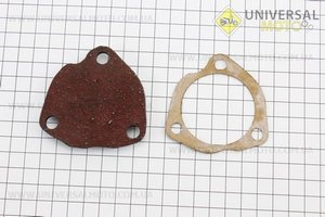 КПП - Кришка + прокладка (нижня). Китай (Запчастини на мотоблок з двигуном 175 и 195N / UM6031-V19)