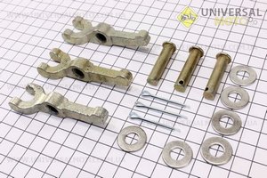 Сцепление - Вилки выжимные комплект 3 штуки . Китай (Мотоблок с двигателем 175/195N / UM6031-V63)