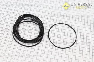 Кольцо (манжет) уплотнительное гильзы 80мм, чёрное R180NM, комплект 10 штук . Viper (Мотоблочный двигатель 175/180N / UM6031-V77)