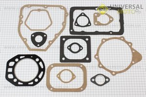 Прокладки двигателя комплект 13 штуки R180NM под короткую крышку. TATA (Мотоблочный двигатель 175/180N / UM6032-V11)