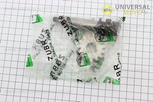 Вал ручного стартера з різьбою+шестерня Z=15+шпонка R175A/R180NM. Viper (Запчастини на мотоблок з двигуном 175 та180N / UM6032-V24)