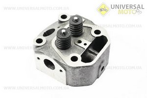 Головка циліндра R180NM у зборі, без форкамери. Китай (Запчастини на мотоблок з двигуном 175 та180N / UM6032-V75)