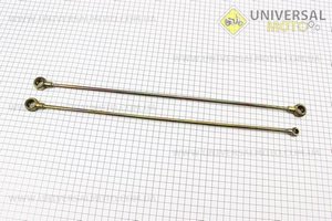 Трубка масляна комплект 2шт R195NM Тип №1. Китай (Запчастини на мотоблок з двигуном 190 и 195N / UM6040-V22)